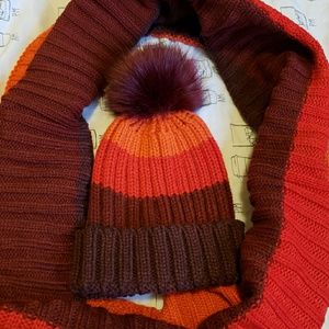 Hat and a scarf